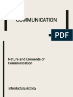 Nature of Communication