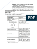 Estudio de Estabilidad Del Paracetamol