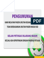 Pengumuman Igd