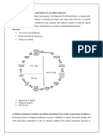 1) How To Measure Service Operations For An Airline Industry?