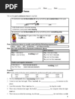 Past Continuous Tense