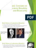 Basic Concepts On Laboratory Biosafety and Biosecurity