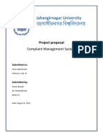Jahangirnagar University: Complaint Management System