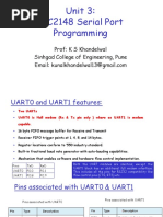 Unit III - Uarts in Lpc2148 - Part2