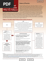 Tobacco Cessation Protocol