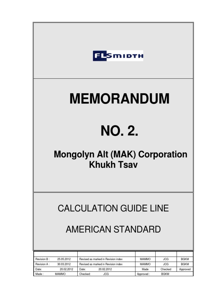 Khukh Tsav Memo 2 Rev B 25 05 12 Pdf Crane Machine Structural Steel