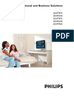 Philips Professional and Business Solutions: 26HF7875 26HF5445 32HF7875 32HF5445 42HF7845 User Manual