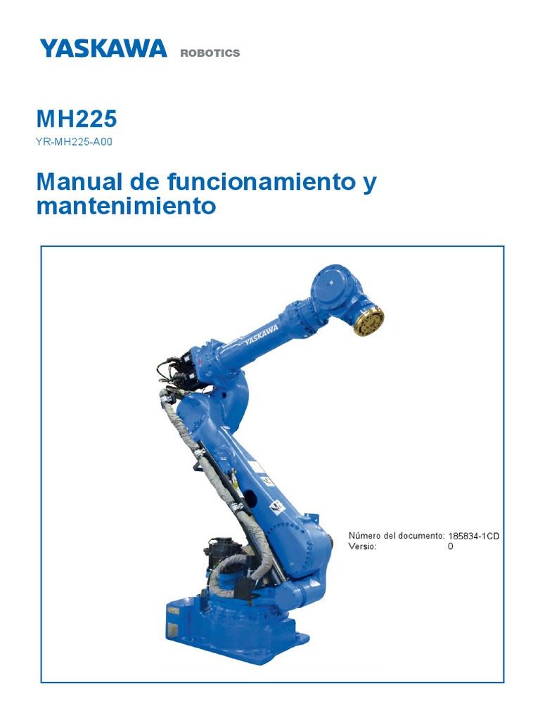 Manual robot motoman yaskawa Robot Tecnología