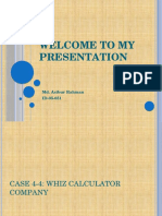 Welcome To My Presentation: Md. Asibur Rahman ID 05 051