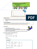 LKPD Operasi Matriks