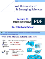 National University of Computer & Emerging Sciences: Internet Structure