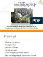 Presentasi Sidang Dokumen UKL-UPL Geothermal Graho Nyabu-1