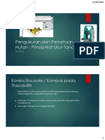 Mata Kuliah Survei Dan Pemetaan 4 - 5 PDF