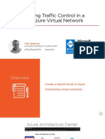Implementing Traffic Control in A Microsoft Azure Virtual Network Slides