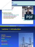 Introduction to Power Engineering Analysis and Systems