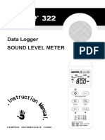 Data Logger Sound Level Meter Setup