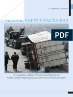U.S. DOT Report on 2012 Traffic Safety Facts