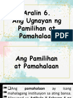 Aralin6. Ugnayan NG Pamilihan at Pamahalaan