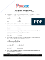 Daily Practice Problems (DPP) : Sub: Physics Chapter: Newton's Law of Motion DPP No.: 1