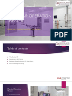 Modular Operation Theater: Sterilie and Controlled Working Envoirment