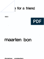 Bon, M. Whistle For A Friend FL Sola - Ed.Donemus PDF