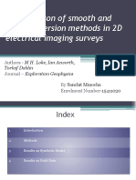 Comparison of Smooth and Blocky Inversion