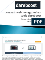 Analisis Web Menggunakan Tools Dareboost