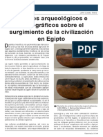 López Saco, J., Apuntes Arqueológicos e Iconográficos Sobre El Surgimiento de La Civilización en Egipto