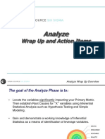 9 - Analyze - Wrap Up and Action Items