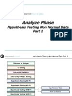 7 - Analyze - Hypothesis Testing Non Normal Data - P1
