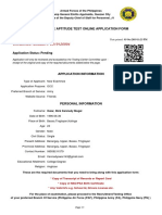 EXAMINEE NUMBER: 2019120994: Afp Service Aptitude Test Online Application Form