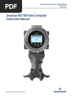 Emerson Fb1100 Flow Computer Instruction Manual en 586730