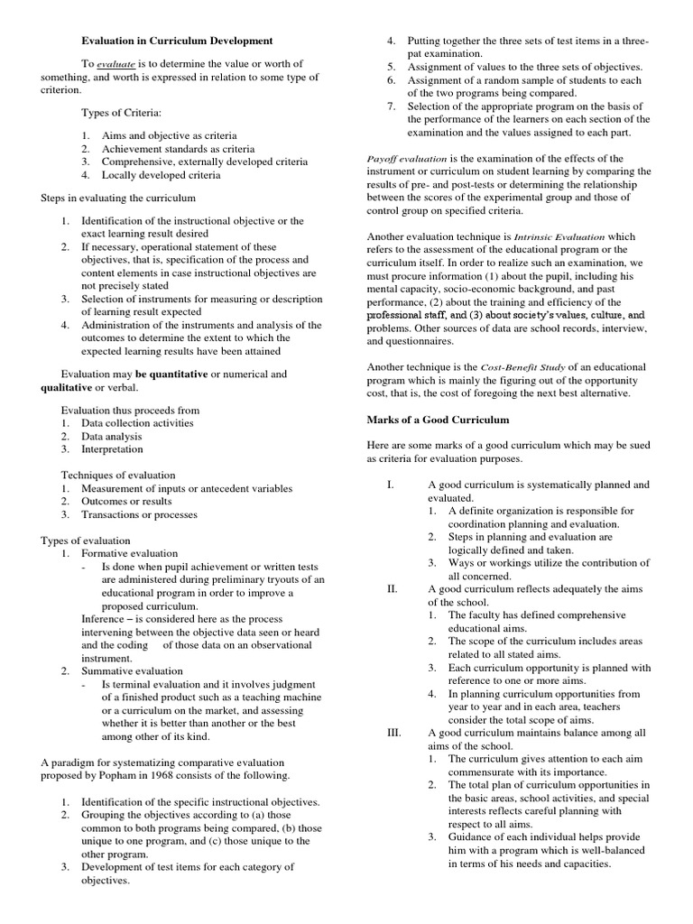 evaluation-in-curriculum-development-pdf-evaluation-curriculum