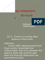 Accounting Standards: As 4 To As 7