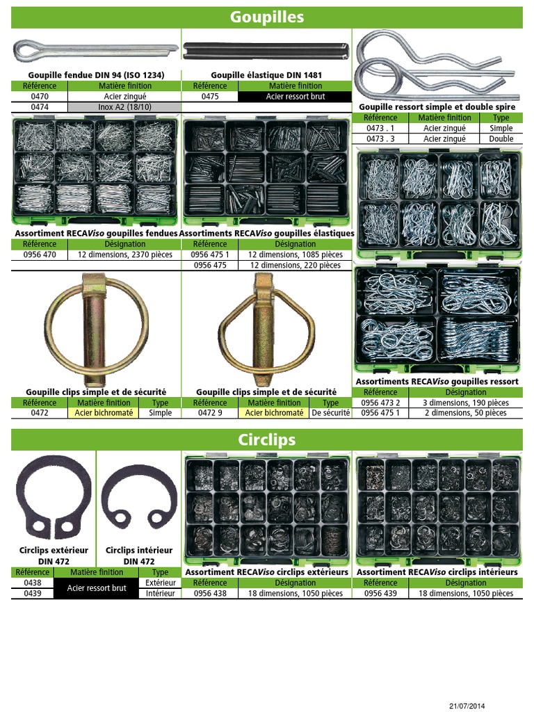 Circlips Intérieur de 10 Inox A2 DIN 472