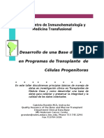 Manejo de Una Base de Datos en Programas de TMO