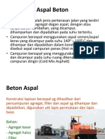 Aspal Beton (Asphalt Concrete)