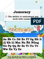 Numeracy and ABC