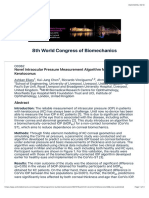 Novel Intraocular Pressure Measurement Algorithm For Patients With Keratoconus