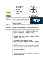 Ep. 3.1.5.1 Sop Identifikasi Kebuuhan Masyarakat