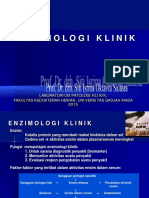 Kuliah PK - Enzimologi Klinik 2016