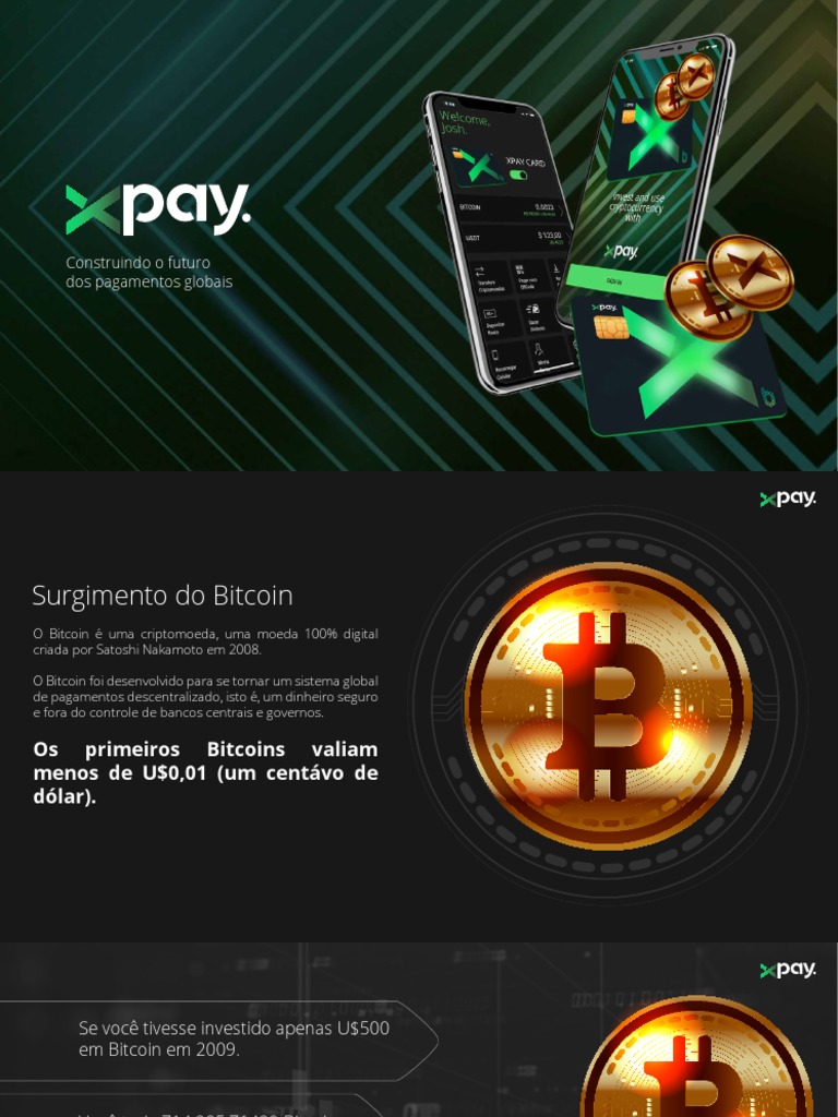 Apresentação Xpay Digital | PDF | Bitcoin | Criptomoeda