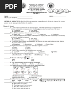 Unit Test Mapeh 7