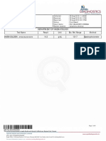 Department of Haematology: Test Name Result Unit Bio. Ref. Range Method