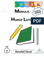 Belajar Menulis Huruf Latin - 1