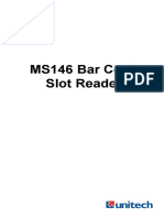 MS146 Bar Code Slot Reader