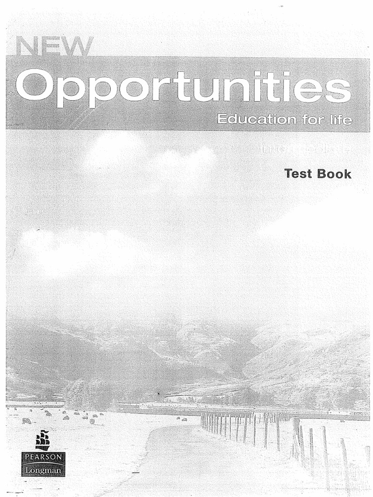 New Opportunities Intermediate Test Book PDF | PDF