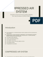 Compressed Air System: Ramadhan Muhammad Naufal (21030117190181) Bimo Setio Wicaksono (21030117190174)