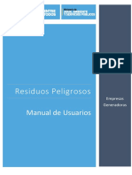 Manual de Usuario Generadores