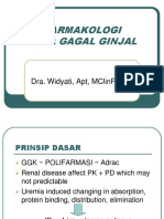 Farmakologi Pada Gagal Ginjal: Dra. Widyati, Apt, Mclinpharm
